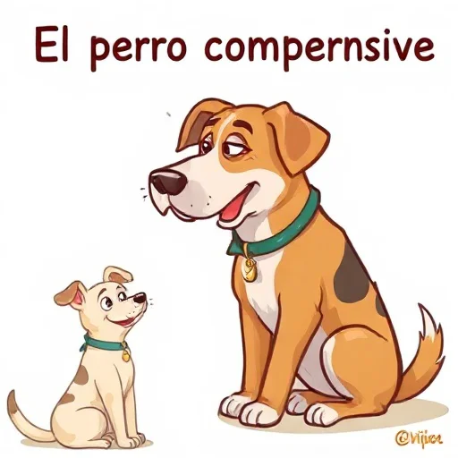 El perro comprensivo